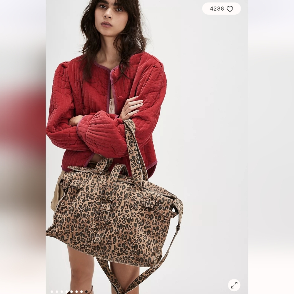 Free People NWOT Wild Thing Tote